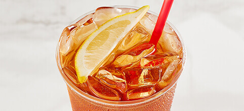 A cup of Mcalister's famous iced tea. 