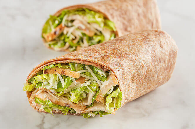 Chicken Caesar Wrap Sandwich