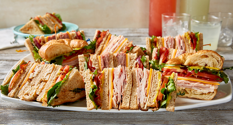 Sandwiches & cakes 15 x Large Catering Platters /Trays & Lids Events,Parties 