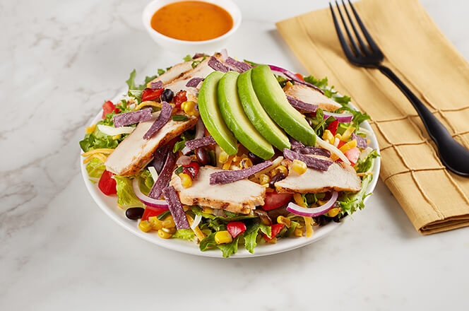 Southwest Chicken Avocado Salad