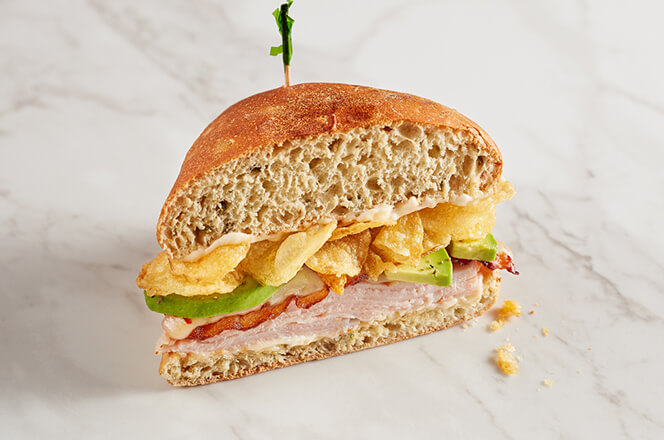 Jalapeno Turkey Crunch Sandwich