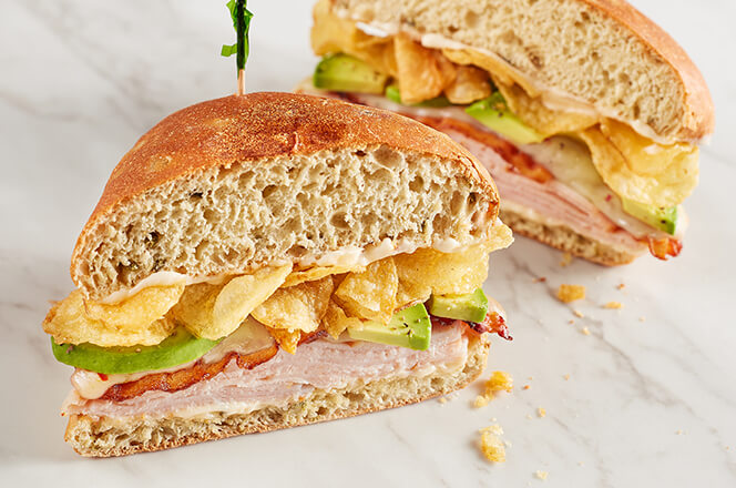 Jalapeno Turkey Crunch Sandwich