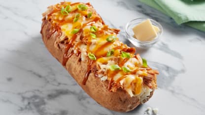 Honey BBQ Pork Spud | 55g Protein